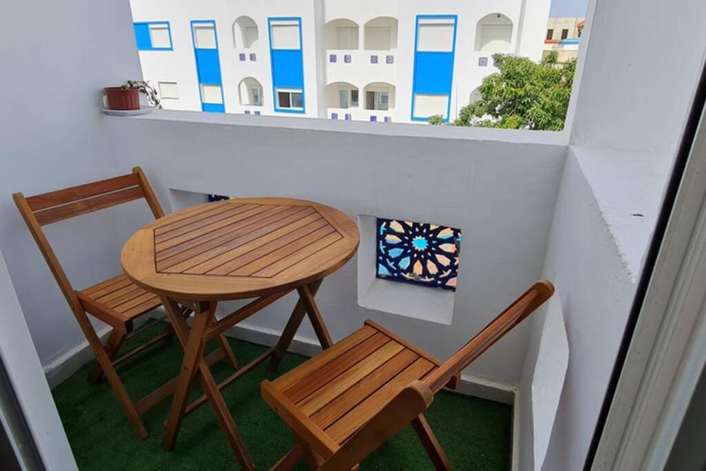 Apartment With Swimming Pool View In Center Of Martil Exterior photo